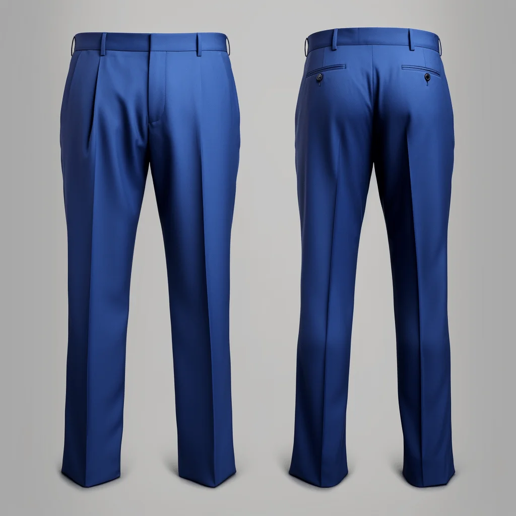 Blue Pant Trouser